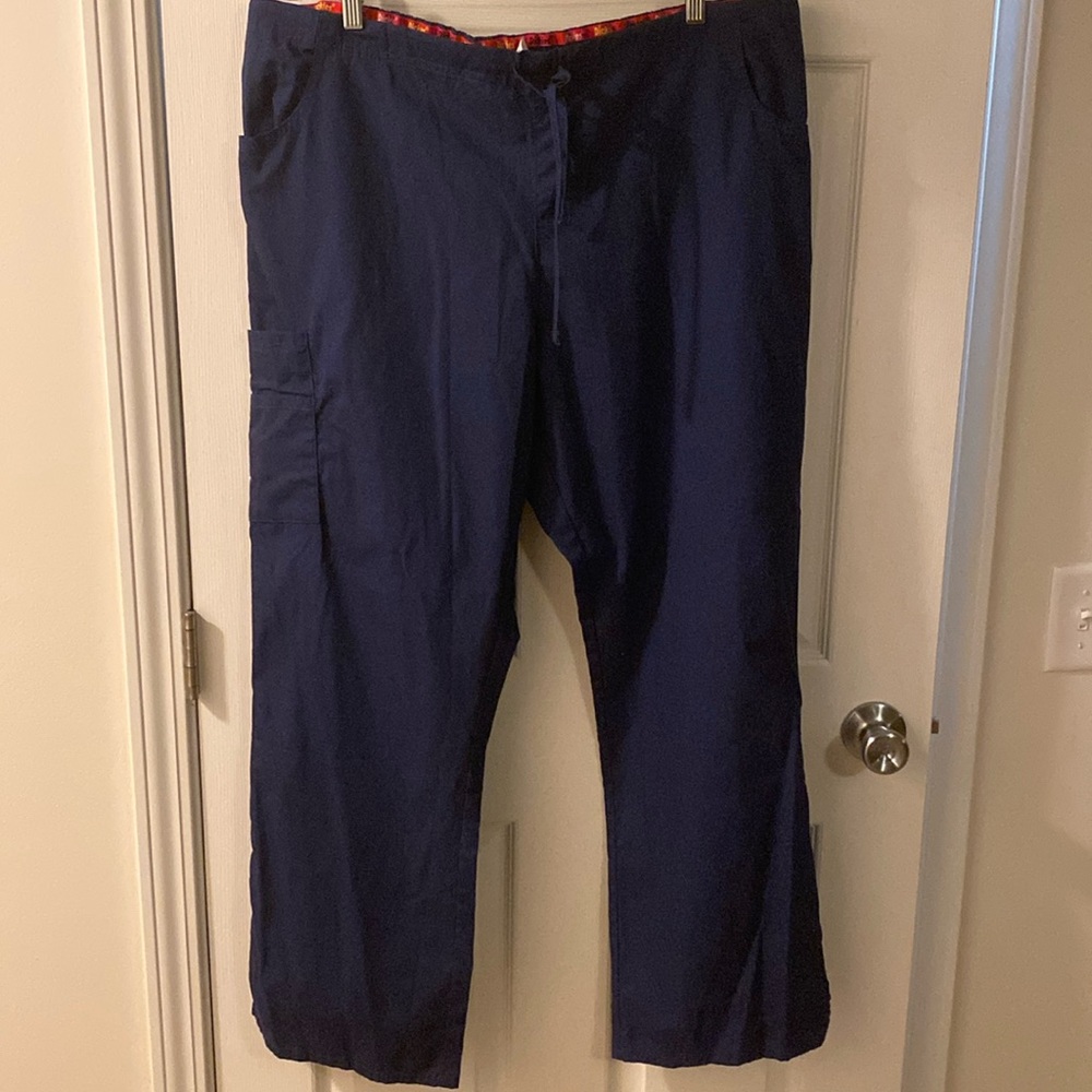 Navy Dickies scrub pants